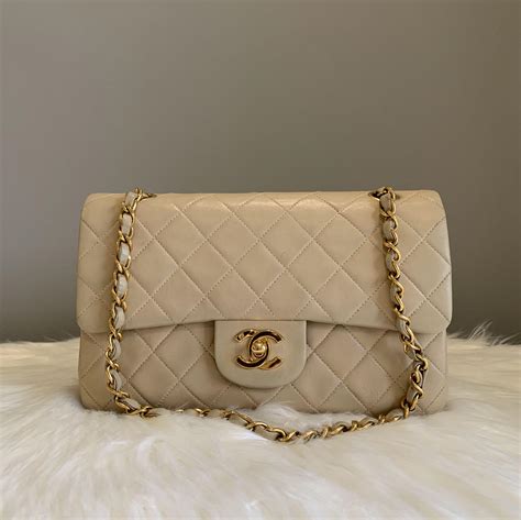 chanel beige small bag|chanel bag small price.